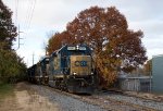 CSXT 6233 Leads L007 at Rt. 140 (Tremont St.) 